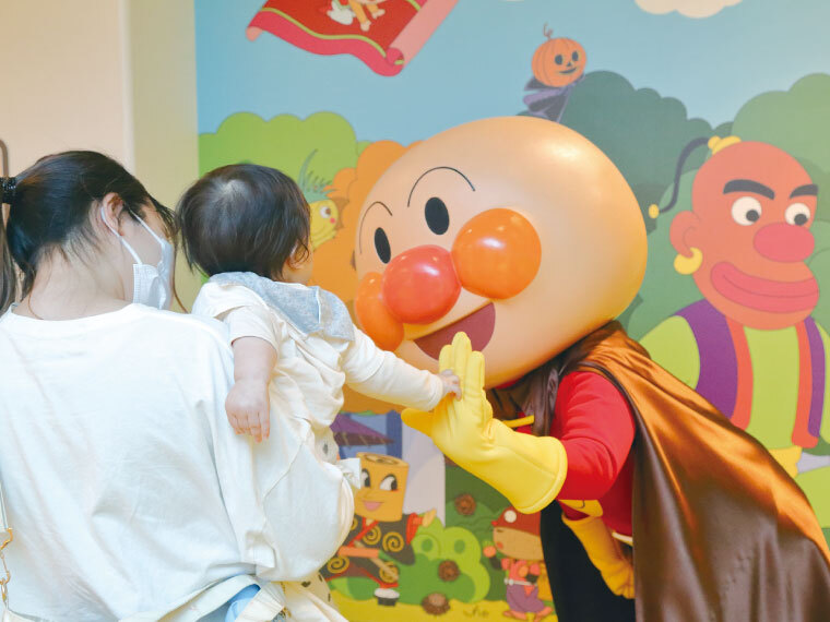 キャラクターグリーティングーアンパンマンこどもミュージアム公式より引用