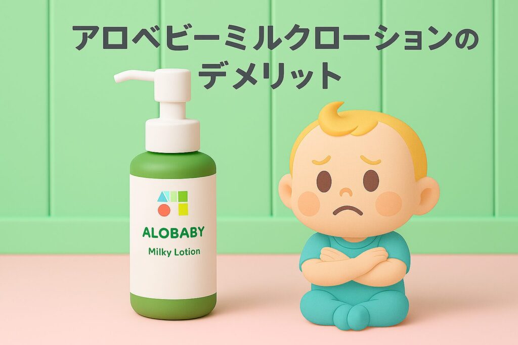 アロベビーミルクローションのデメリット