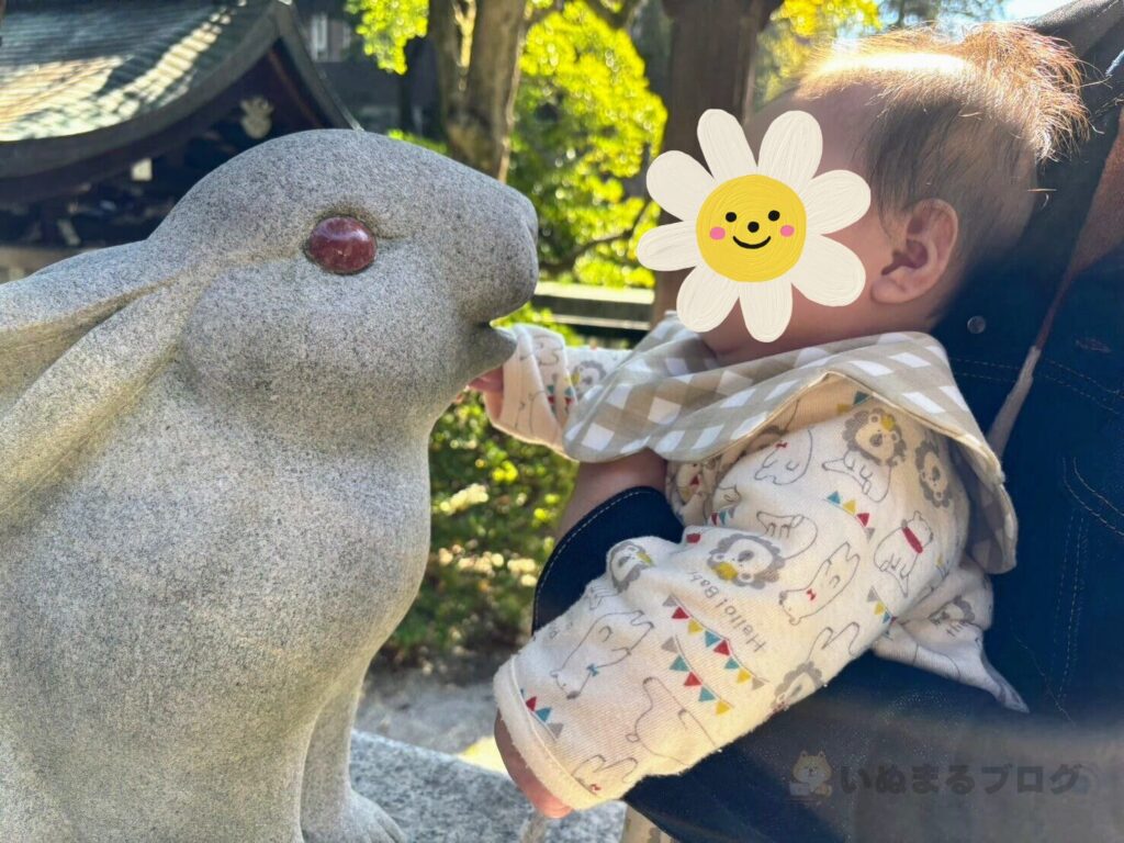 京都・東天王岡﨑神社にお礼参り