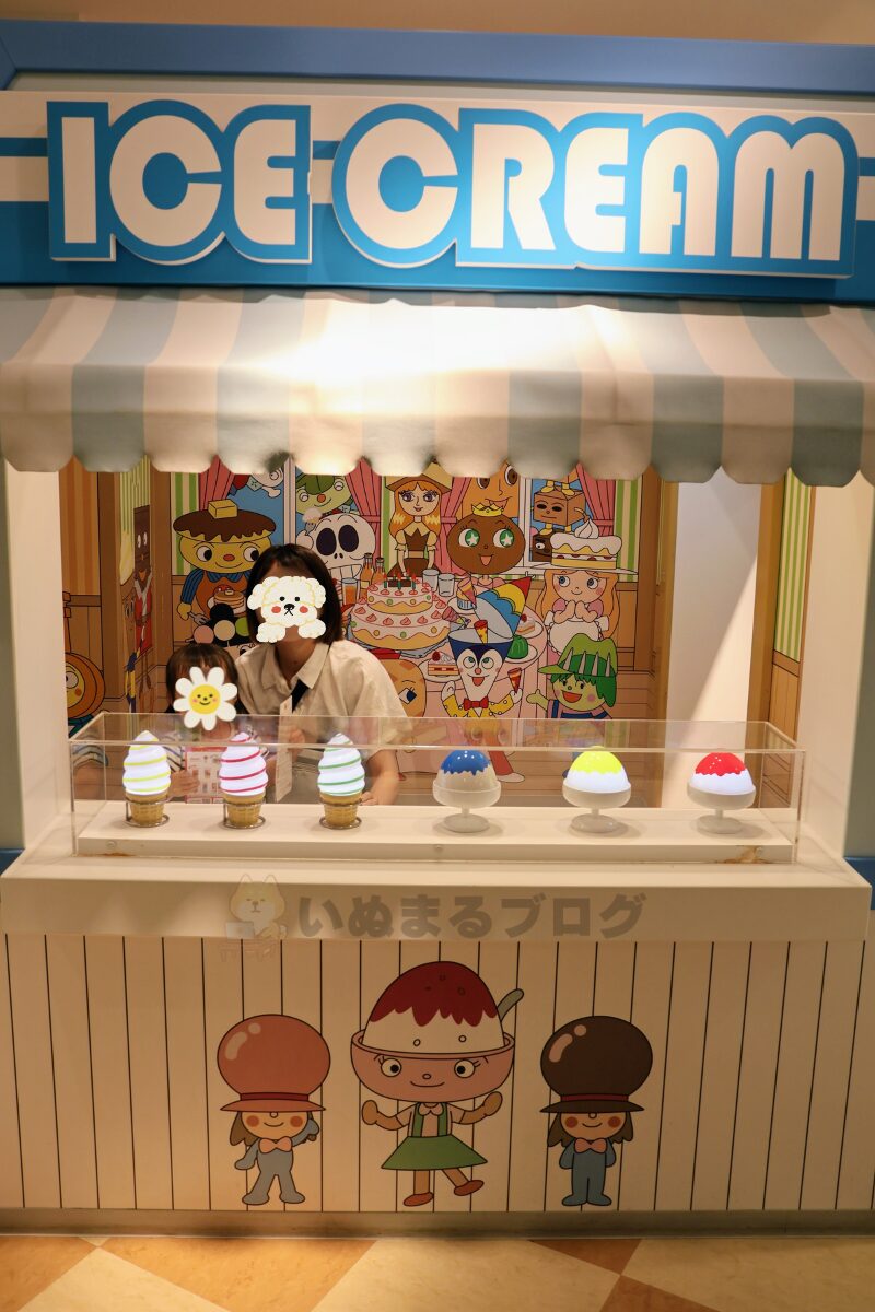 福岡アンパンマンこどもミュージアムのみんなのまちはお店屋ごっこが楽しめる